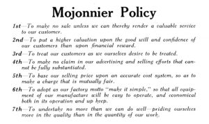 Policy | Mojonnier