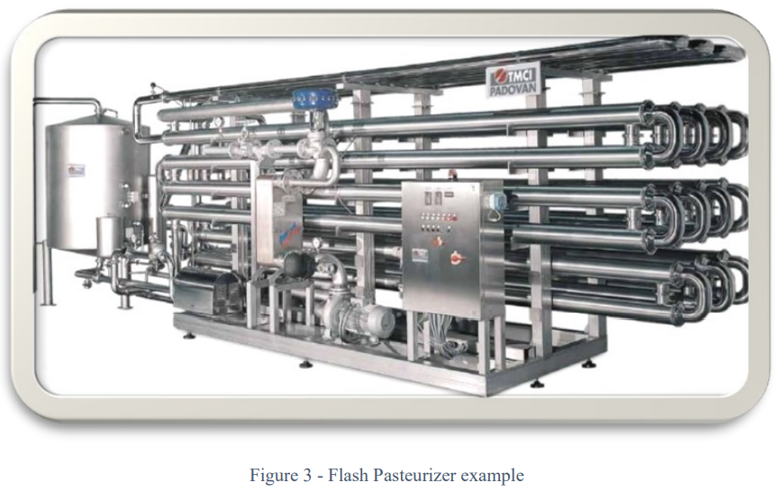 flash pasteurizer unit example