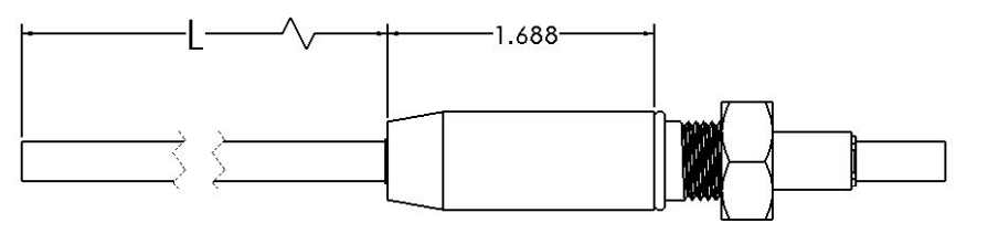 Flo Mix Contact Probes assembly illustration