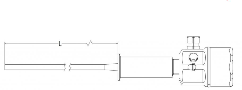 Small Blender Instruments with Blend Carbonating Tank Probe Assembly illustration